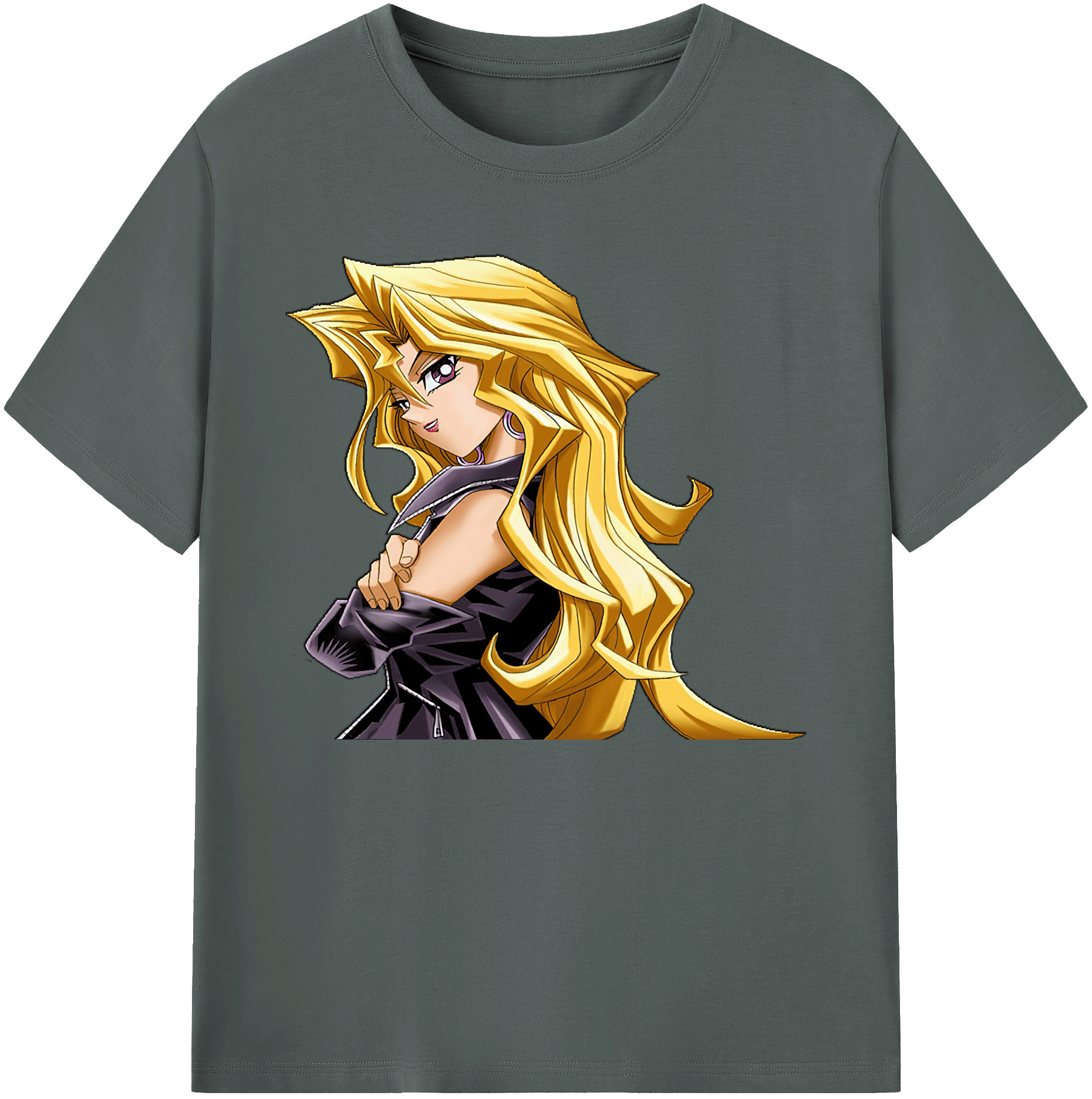 （画像用） 遊☆戯☆王 Yu-Gi-Oh! 綿100％ メンズ半袖Tシャツ｜肌触りやわらか＆通気性